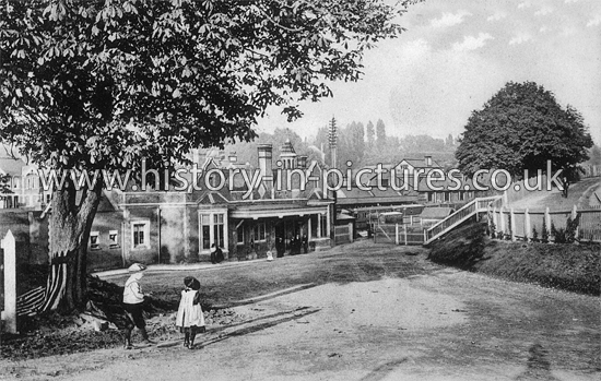 The GER Station, Brentwood, Essex. c.1906